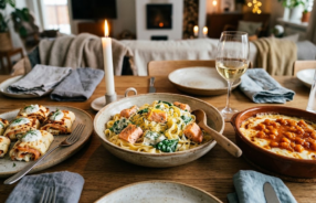 Pasta Cheese Dish Rolls